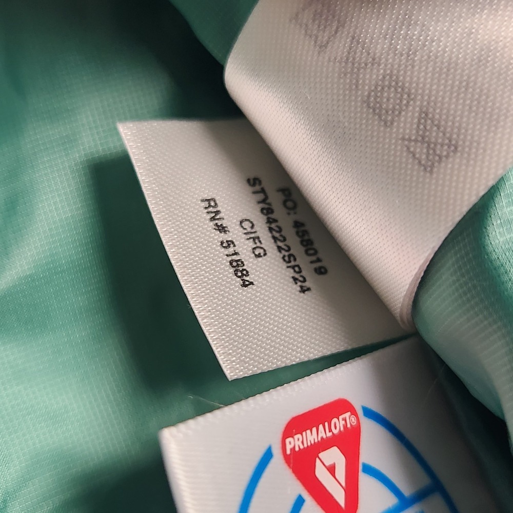 Patagonia Nano Puff Hoody Mens Small Green Primaloft Insulated Packable Hiking - Picture 7 of 15